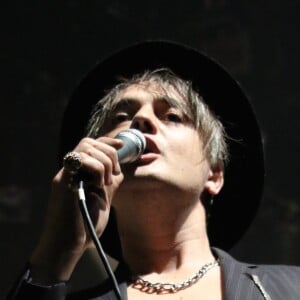 Pete Doherty - Pete Doherty en concert au Bataclan à Paris le 16 novembre 2016.