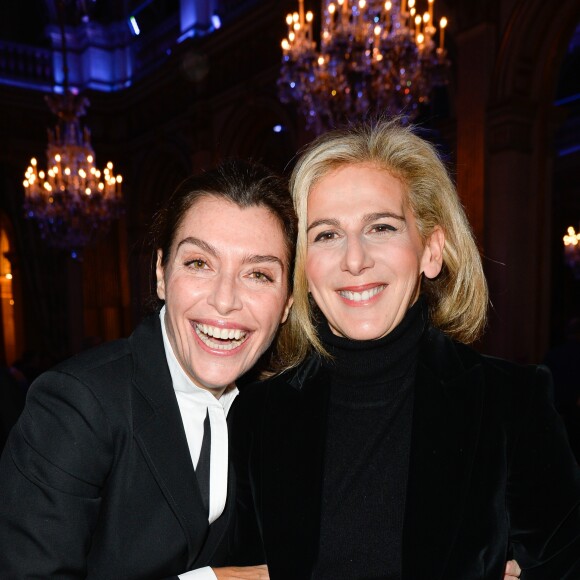 Exclusif - Daphné Roulier et Anne Fulda à la soirée des Distinctions de la FIDH (Fédération Internationale des Droits de l'Homme) à l'Hôtel de Ville à Paris, le 6 décembre 2016. © Guirec Coadic/Bestimage