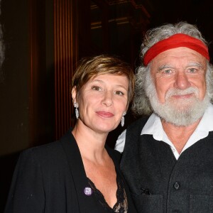 Exclusif - Maïtena Biraben et Daniel Herrero à la soirée des Distinctions de la FIDH (Fédération Internationale des Droits de l'Homme) à l'Hôtel de Ville à Paris, le 6 décembre 2016. © Guirec Coadic/Bestimage