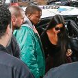 Kanye West et Kim Kardashian à New York, le 3 octobre 2016.