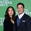 Randall Park et sa femme Jae Suh Park à l'avant-première du film Joyeux Bordel le 7 décembre 2016 à Los Angeles