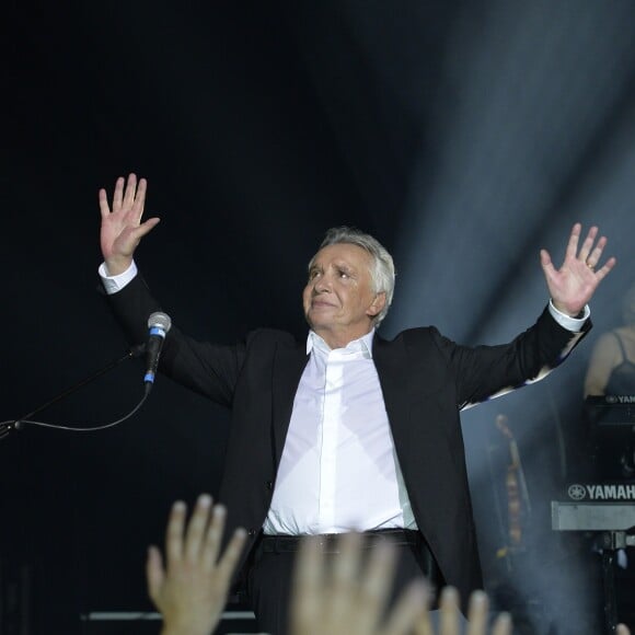 Michel Sardou en concert à l'Olympia, à Paris le 7 juin 2013.