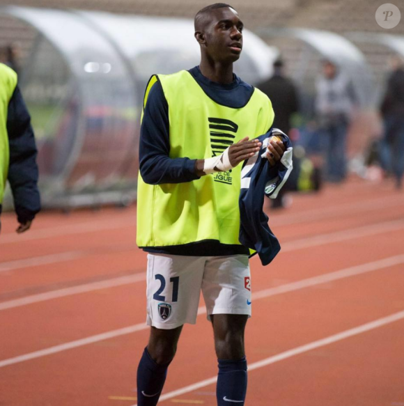 Eden Massouema, 19 ans, milieu du Paris FC.