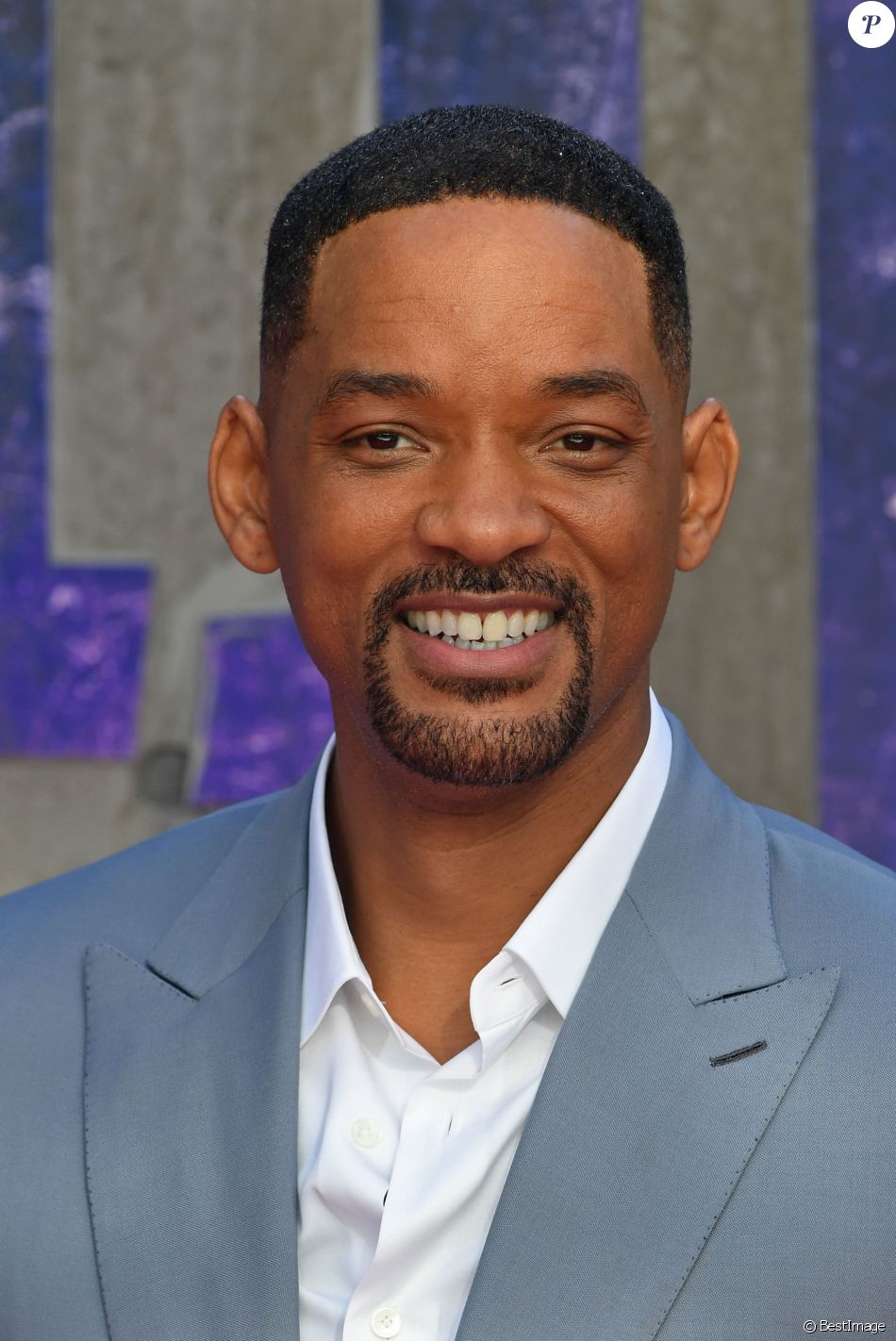 Celebrite Né Le 29 Decembre Will Smith lors de la première du film Suicide Squad à Londres, le 3 août  2016. - Purepeople