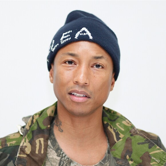 Pharrell Williams en conférence de presse pour le film "Hidden Figures" ("Les Figures de l'ombre") à l'hôtel Four Seasons à Beverly Hills, le 1er novembre 2016.