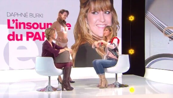 Daphné Bürki face à Isabelle Ithurburu dans "Le Tube", Canal+, samedi 10 décembre 2016