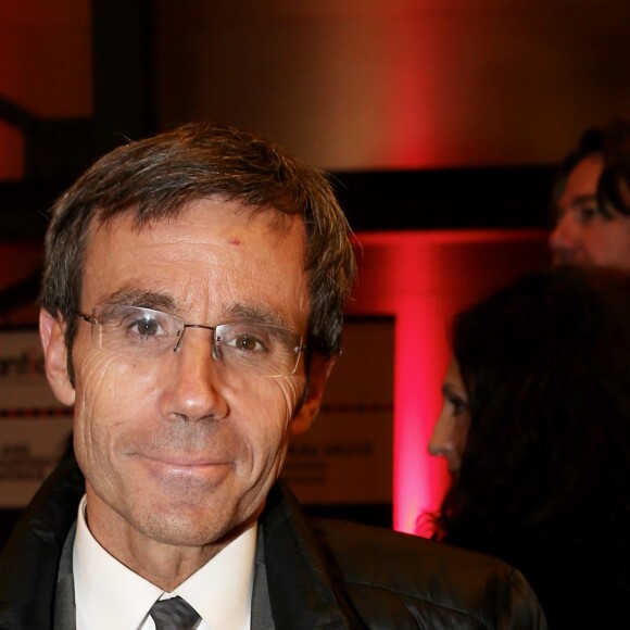 David Pujadas à la soirée d'anniversaire du site d'informations Atlantico au café Campana au musée d'Orsay à Paris. Le 24 mai 2016 © Dominique Jacovides / Bestimage