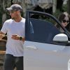 Megan Fox et son mari Brian Austin Green à la sortie du restaurant Geoffrey à Malibu, Californie, Etats-Unis, le 5 juillet 2016