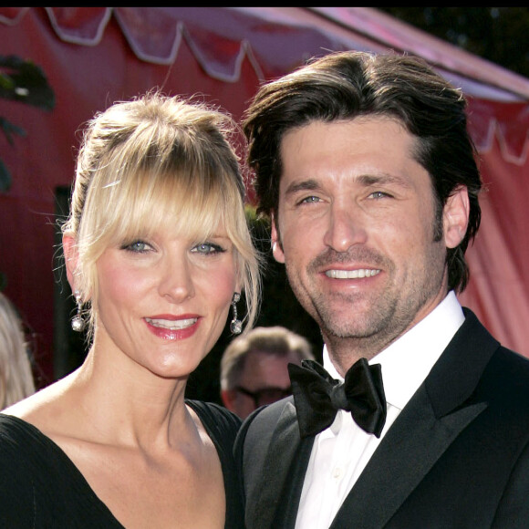 PATRICK DEMPSEY ET JILL - ARRIVEES AUX EMMY AWARDS 2006