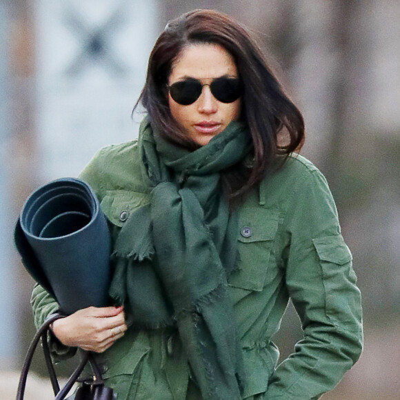 Meghan Markle se rend à son cours de Yoga à Toronto le 1 décembre 2016