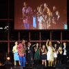 Angélique Kidjo et Kids United - Soirée de gala des 70 ans de l'UNICEF à New York le 12 décembre 2016.