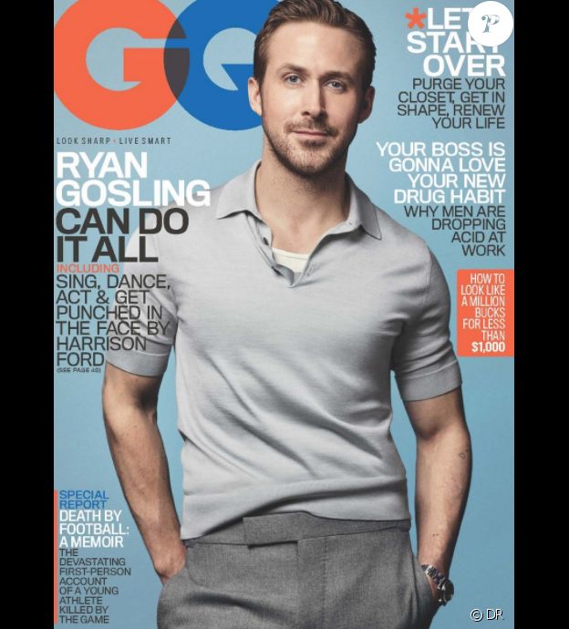 Le magazine GQ (édition américaine) - janvier 2017