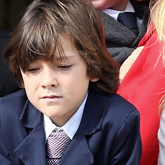 Charlotte Casiraghi et son fils Raphaël - La famille princière de Monaco au balcon lors de la Fête Monégasque à Monaco, le 19 novembre 2016. © Bruno Bebert/Dominique Jacovides/Bestimage