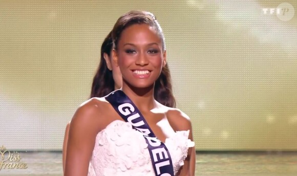  Miss Guadeloupe Morgane Thérésine est désignée 3e dauphine de Miss France 2017 - Concours Miss France 2017. Sur TF1, le 17 décembre 2016. 