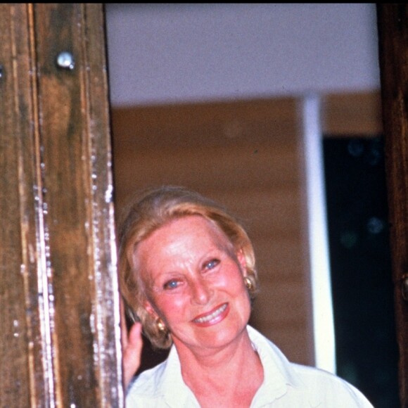 RENDEZ VOUS AVEC MICHELE MORGAN EN 1988.