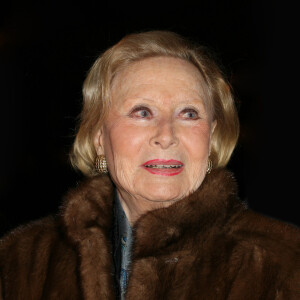 Michèle Morgan lors de la cérémonie des 'César' à Paris, le 24 février 2007