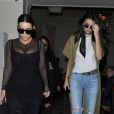 Kim Kardashian et Kendall Jenner à Londres. Le 23 mai 2016.