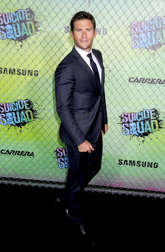 Scott Eastwood à la première du film "Suicide Squad" à New York. Le 1er août 2016