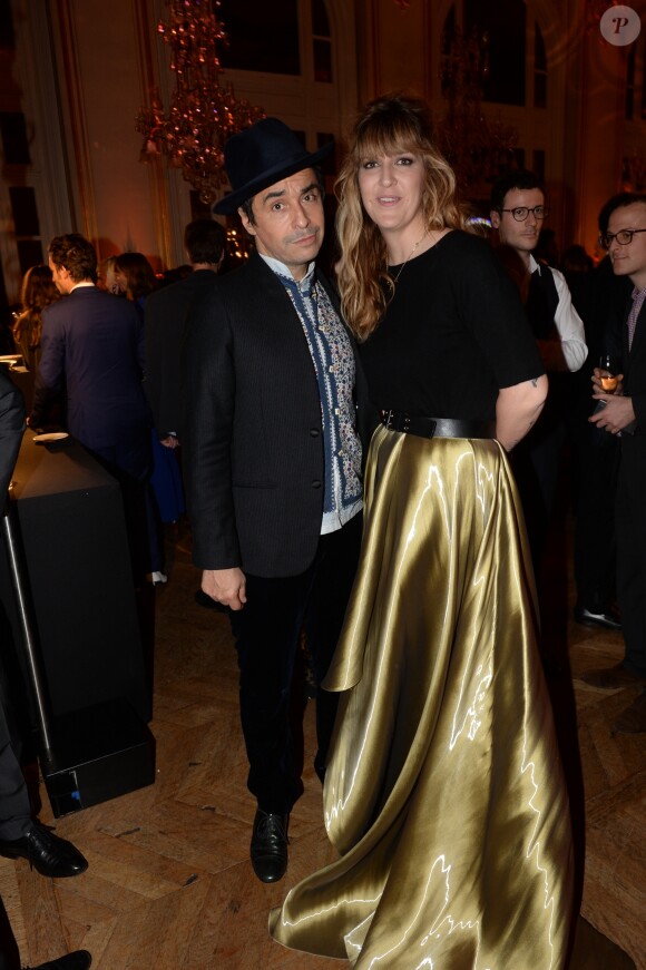 Ariel Wizman et Daphné Bürki à la 7ème cérémonie des "Hommes de l'Année GQ" au musée d'Orsay à Paris, le 23 novembre 2016. © Rachid Bellack/Bestimage