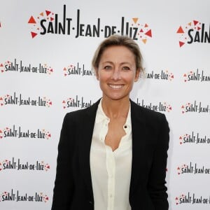 Anne-Sophie Lapix à la cérémonie de clôture du 3ème festival international de Saint-Jean-de-Luz, le 8 octobre 2016. © Patrick Bernard/Bestimage