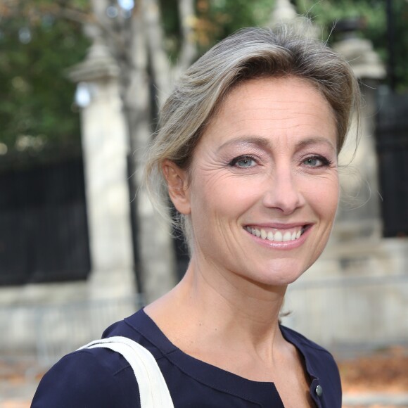 Exclusif - Anne-Sophie Lapix - Arrivées des invités à l'émission "Vivement dimanche prochain" de Michel Drucker à Paris le 28 septembre 2016. © Agence / Bestimage
