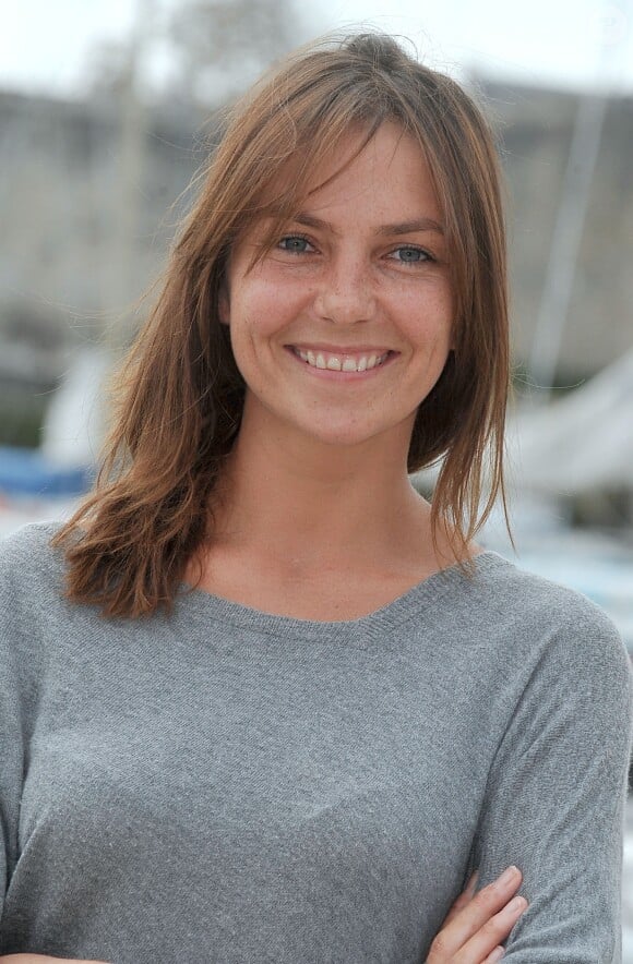 Carole Bianic pose pour le photocall de la serie ' Cherif ' durant le 15e Festival de la Fiction Tv de La Rochelle le 13 septembre 2013.