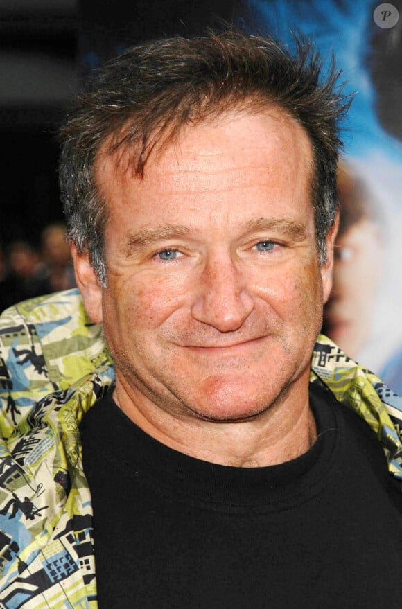 Robin Williams à une première d'Harry Potter à New York en 2002.