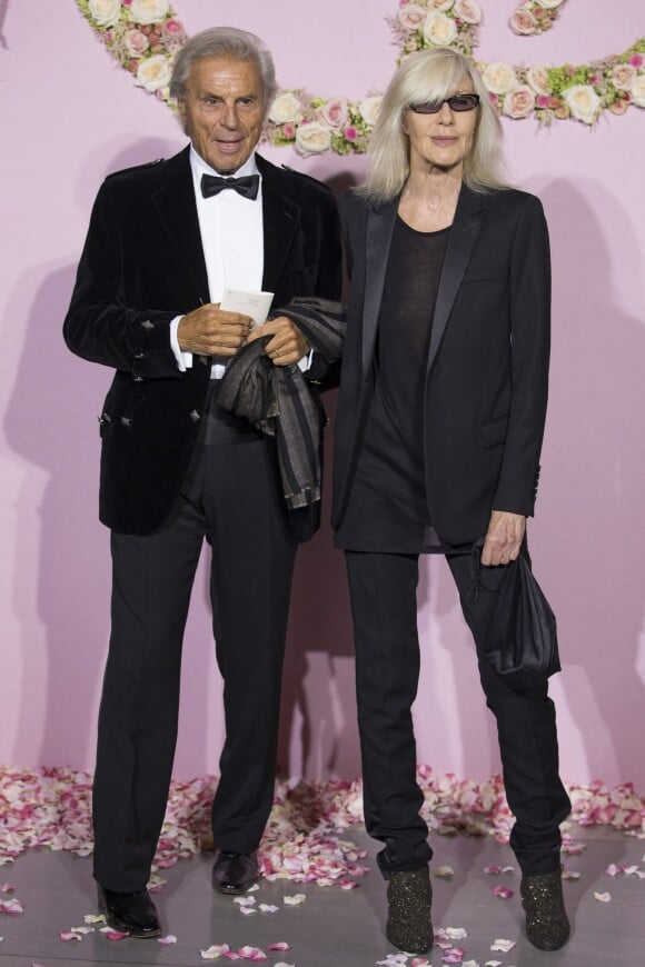 François Catroux et sa femme Betty Catroux - Gala d'ouverture de la saison du Ballet de l'Opéra national de Paris, le 24 septembre 2015.