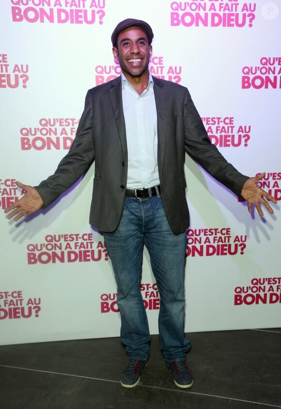 Loup-Denis Elion - Soirée du film "Qu'est ce qu'on a fait au Bon Dieu?" au Showcase à Paris, le 8 décembre 2014.