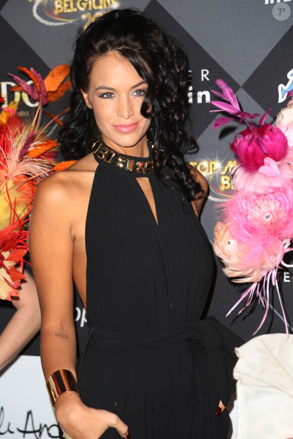 Jade Foret - Finale de la 13ème édition Top Model Belgium 2017 au Lido à Paris le 18 Décembre 2016. © Marc Ausset-Lacroix /Bestimage