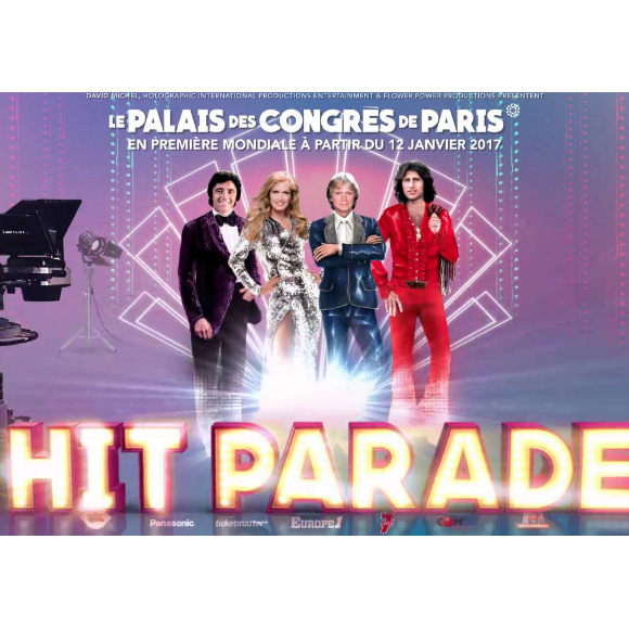 Dalida et bien d'autres hologrammes montent sur la scène du Palais des Congrès à Paris dès le 12 janvier 2017 puis en tournée en France, Suisse et Belgique.