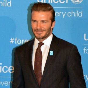 David Beckham - Soirée de gala des 70 ans de l'UNICEF à New York le 12 décembre 2016.