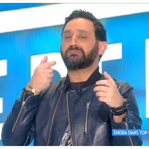 Cyril Hanouna dans "Touche pas à mon psote" le 5 janvier 2017 sur C8.