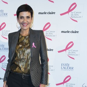 Cristina Córdula - Personnalités à la soirée de lancement "Octobre Rose" pour soutenir l'association contre le cancer du sein et remise du prix Estée Lauder au Café de l'Homme à Paris. Le 26 septembre 2016
