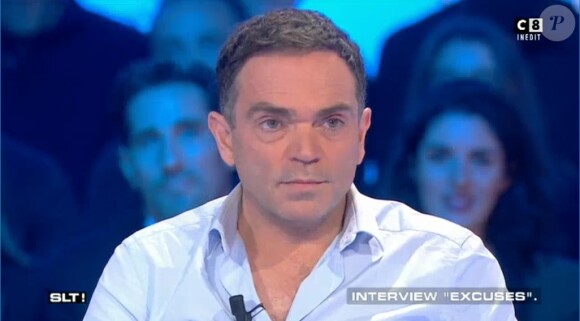 Yann Moix dans l'émission "Salut les terriens" le 7 janvier 2017