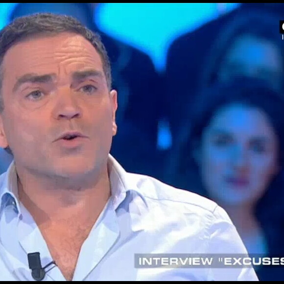 Yann Moix dans l'émission "Salut les terriens" le 7 janvier 2017