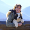 Carole (48 ans), éleveuse de chiens saint-bernards en région PACA et mère de six enfants. "L'amour est dans le pré 2017" sur M6. Janvier 2017.
 