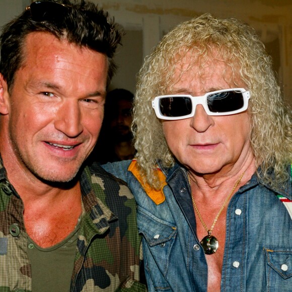 Benjamin Castaldi et Michel Polnareff - Michel Polnareff participe à l'émission "Touche pas à mon poste" (TPMP) à Paris, France, le 15 septembre 2016.