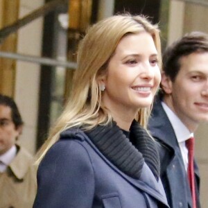 Ivanka Trump et son mari Jared Kushner à New York le 9 novembre 2016.