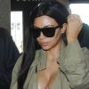 Kim Kardashian à l'aéroport de Los Angeles le 22 juin 2015.