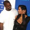 Kim Kardashian et son mari Kanye West lors des MTV Video Music Awards 2016 au Madison Square Garden à New York. Le 28 août 2016 © Nancy Kaszerman / Zuma Press / Bestimage