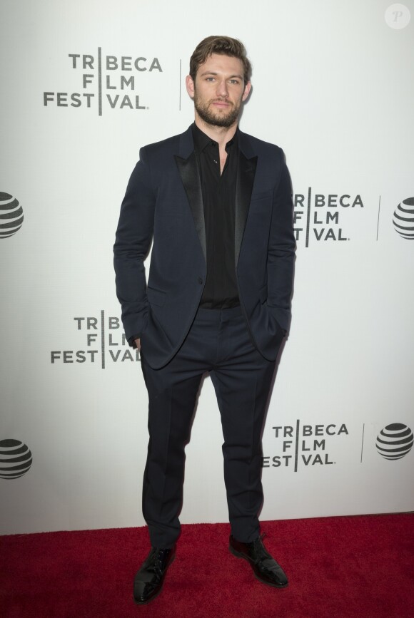 Alex Pettyfer à la première du film "Elvis & Nixon" au festival du film de Tribeca à New York le 18 avril 2016.