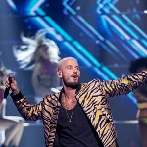 M. Pokora (Matt Pokora) - Enregistrement de l'émission "Cette Soirée Là" au Zénith de Paris le 8 et 9 janvier 2017. TF1 proposera samedi 14 janvier prochain un rendez-vous hommage à Claude François.