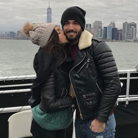 Nabilla et Thomas en vacances à New York en décembre 2016