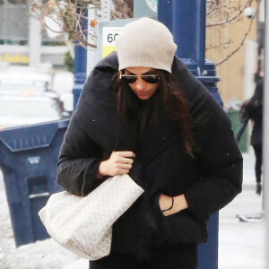 Exclusif - Meghan Markle sort à Toronto le 28 décembre 2016.