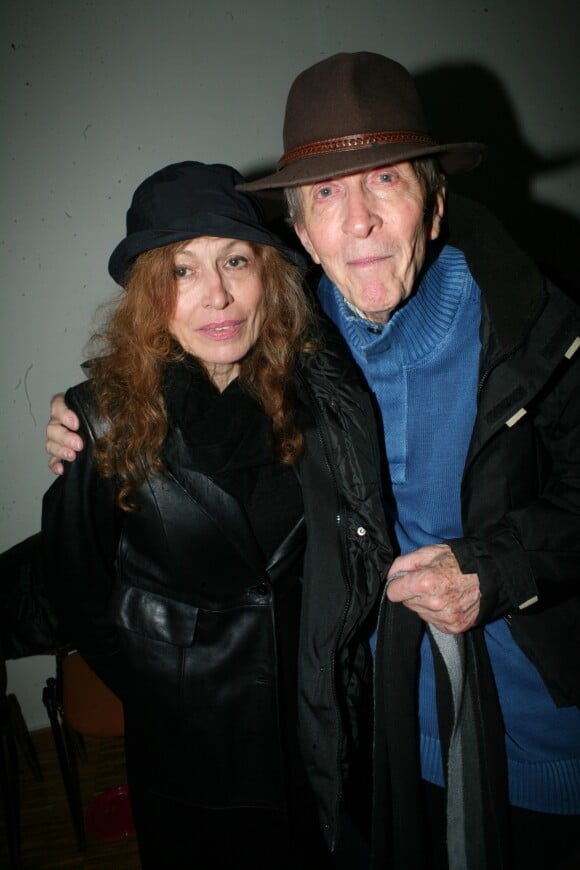 Exclusif - Michel Jourdan et sa femme - 68ème anniversaire de Zvi Brant (frère du chanteur Mike Brant) lors de la comédie musicale "Hit Parade" au palais des Congrès à Paris le 14 janvier 2017.