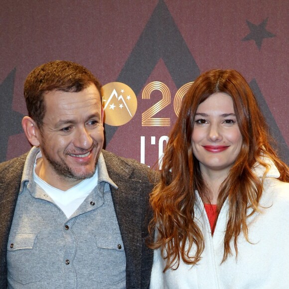 Dany Boon et Alice Pol - Photocall de la cérémonie d'ouverture du 20e Festival du film de comédie à l'Alpe d'Huez, le 17 janvier 2017. © Dominique Jacovides/Bestimage