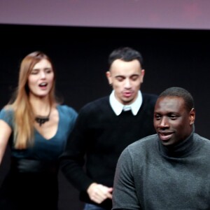 Omar Sy - Cérémonie d'ouverture du 20e Festival du film de comédie à l'Alpe d'Huez, le 17 janvier 2017. © Dominique Jacovides/Bestimage