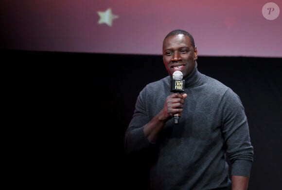 Omar Sy - Cérémonie d'ouverture du 20e Festival du film de comédie à l'Alpe d'Huez, le 17 janvier 2017. © Dominique Jacovides/Bestimage