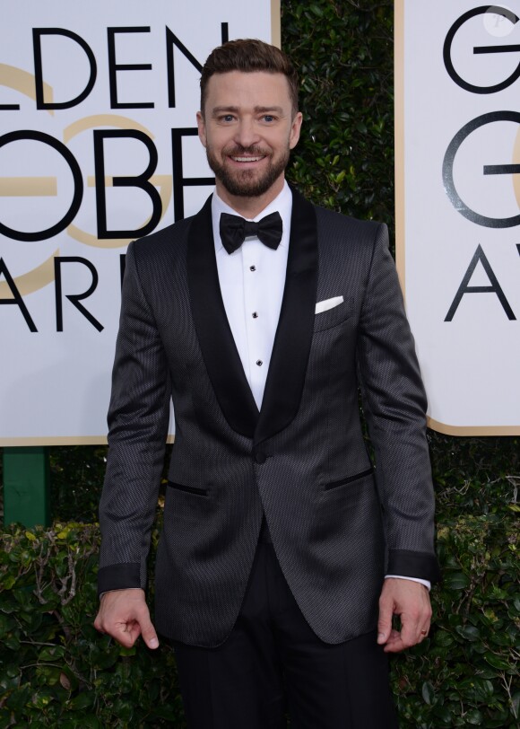 Justin Timberlake - La 74ème cérémonie annuelle des Golden Globe Awards à Beverly Hills, le 8 janvier 2017.